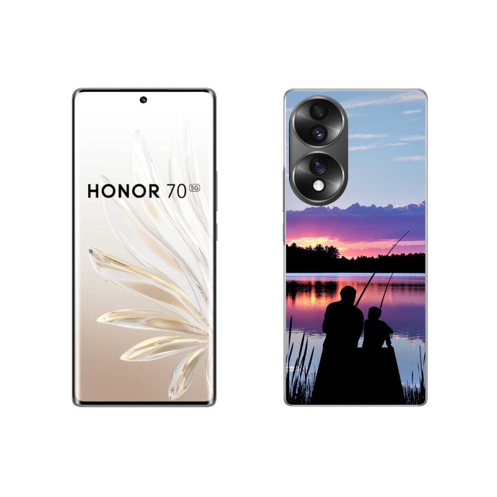 Gélový kryt mmCase na Honor 70 - rybárčenie 2