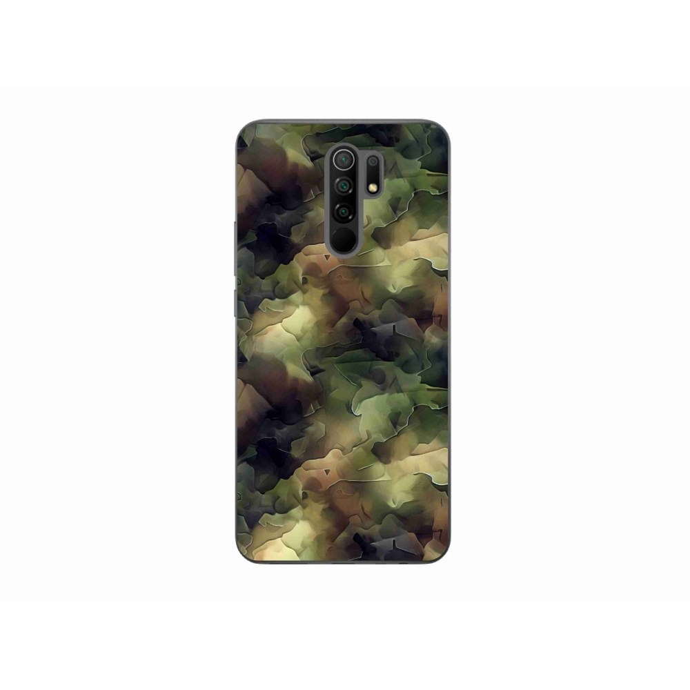 Gélový kryt mmCase na Xiaomi Redmi 9 - maskáčový vzor 10