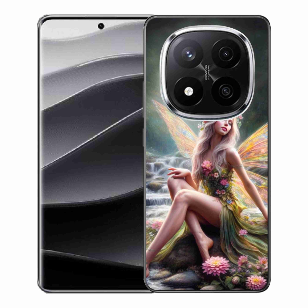 Gélový kryt mmCase na Xiaomi Redmi Note 14 Pro+ 5G - motýlia žena 1