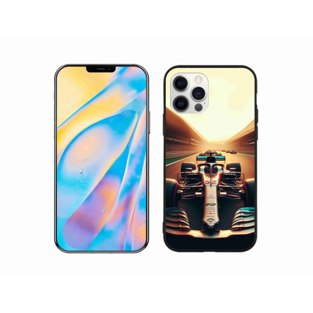 Gélový kryt mmCase na iPhone 12 - formula 1