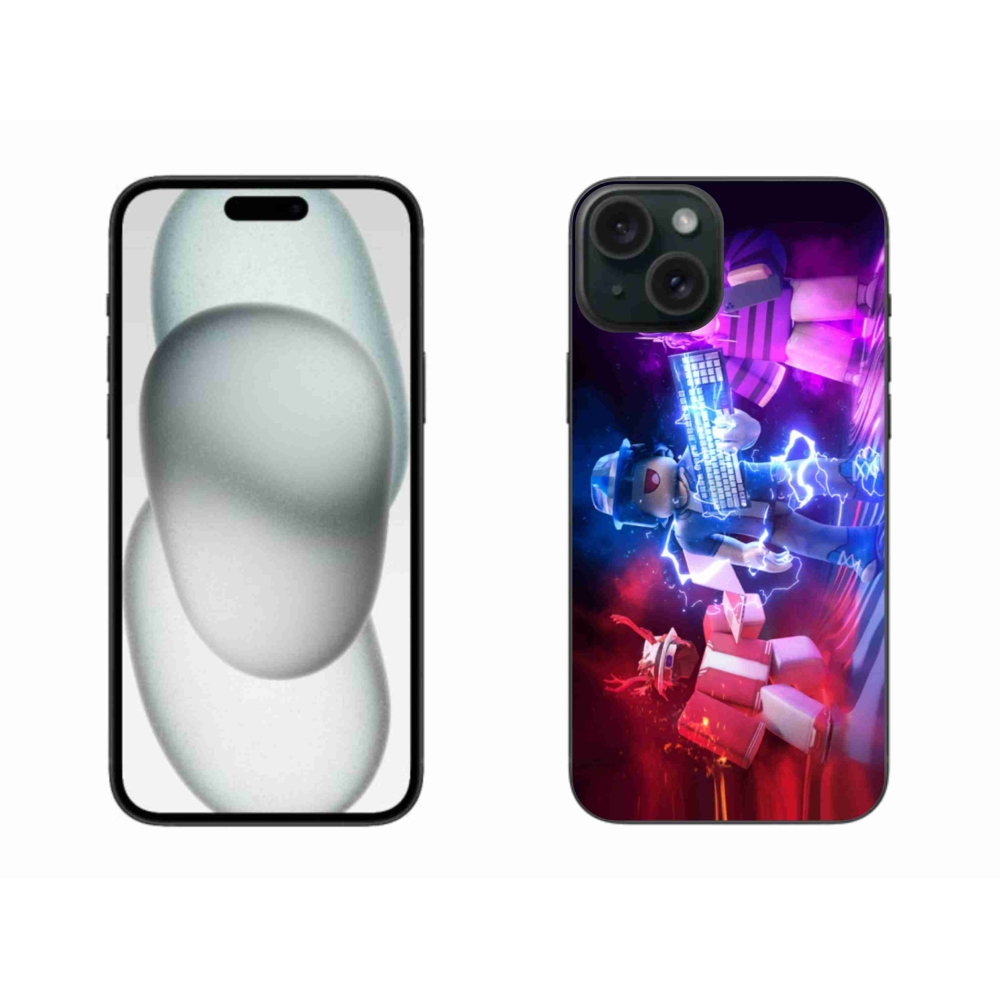 Gélový kryt mmCase na iPhone 15 Plus - roblox