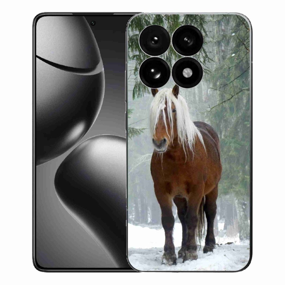 Gélový kryt mmCase na Xiaomi 15T - kôň v lese