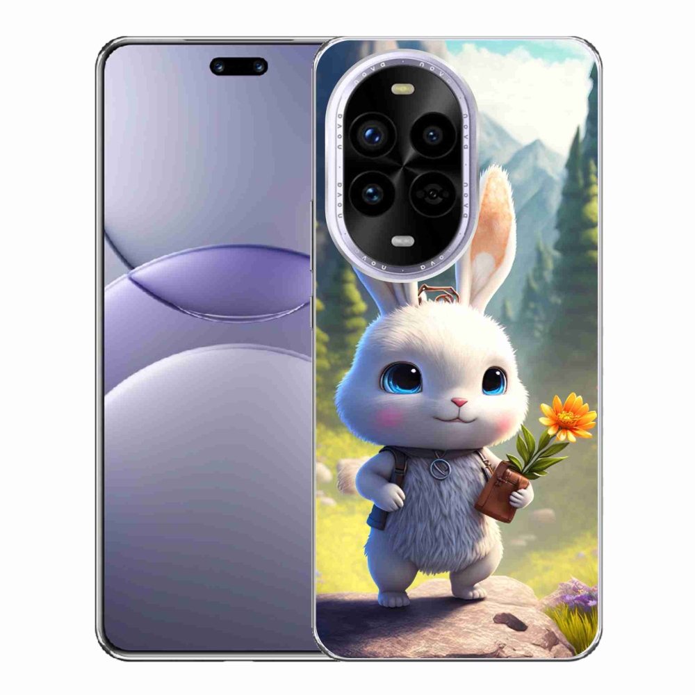 Gélový kryt mmCase na Huawei Nova 13 Pro 5G - roztomilý zajačik