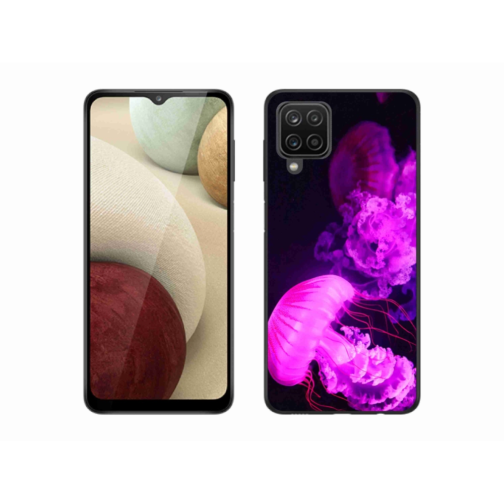 Gélový kryt mmCase na Samsung Galaxy A12 - medúza 1