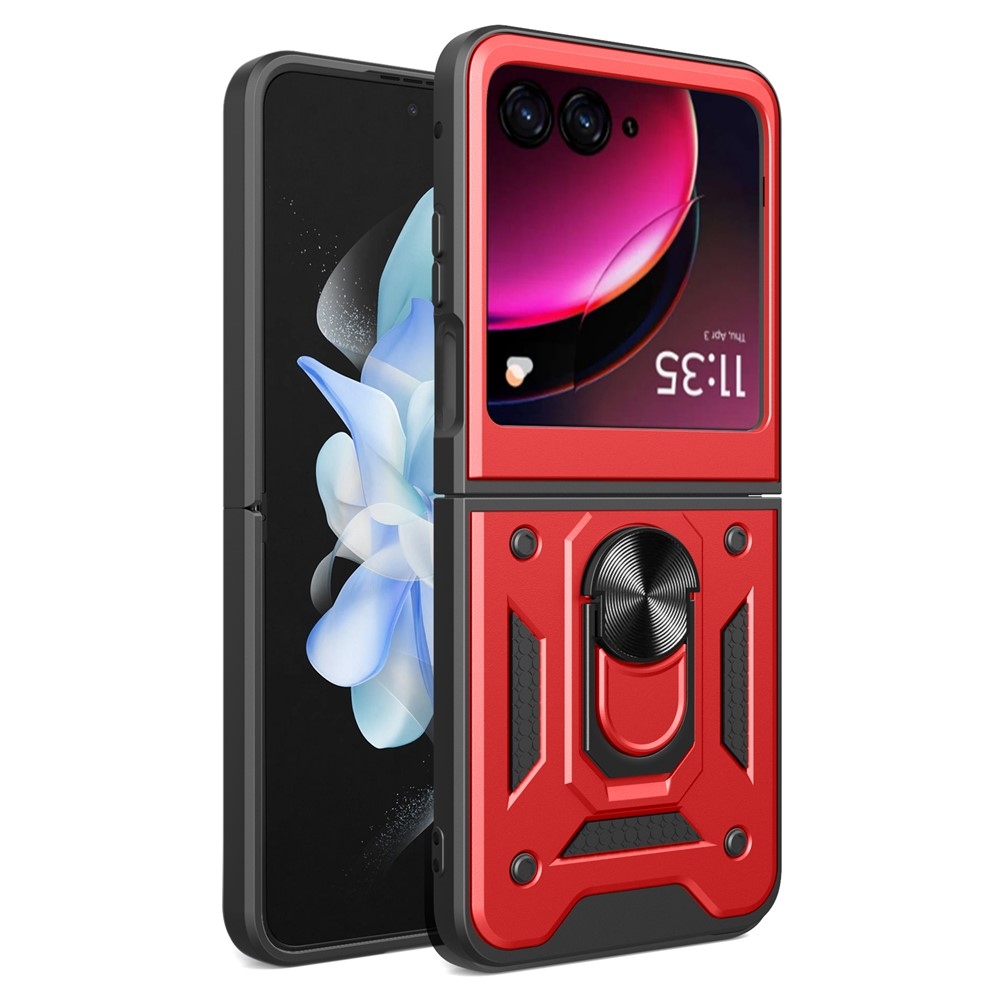 Slide odolný kryt na Motorola Razr 40 Ultra 5G - červený