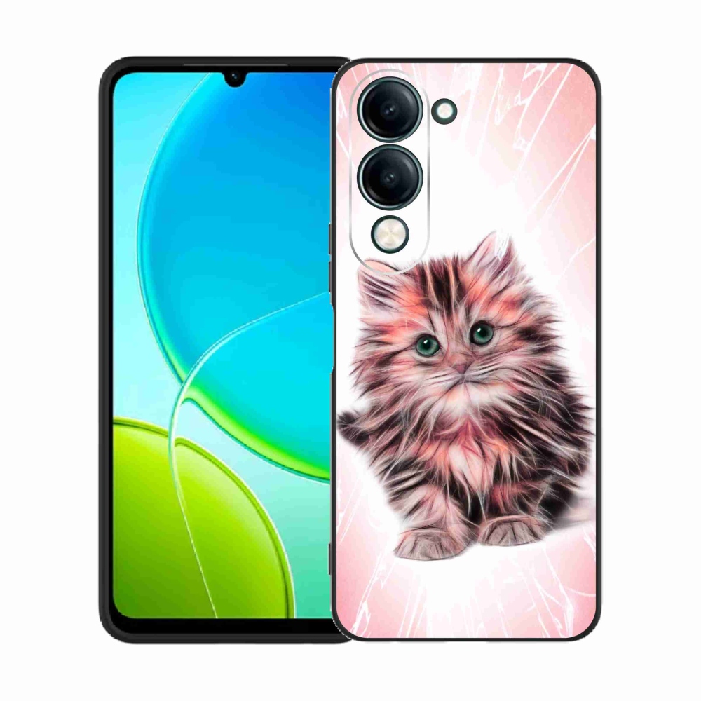 Gélový kryt mmCase na Vivo Y29s 5G - roztomilé mačiatko