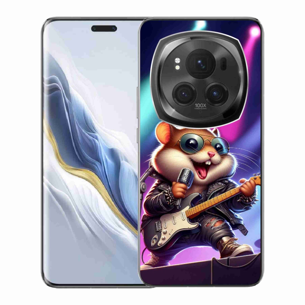 Gélový kryt mmCase na Honor Magic 6 Pro 5G - škrečok rocker