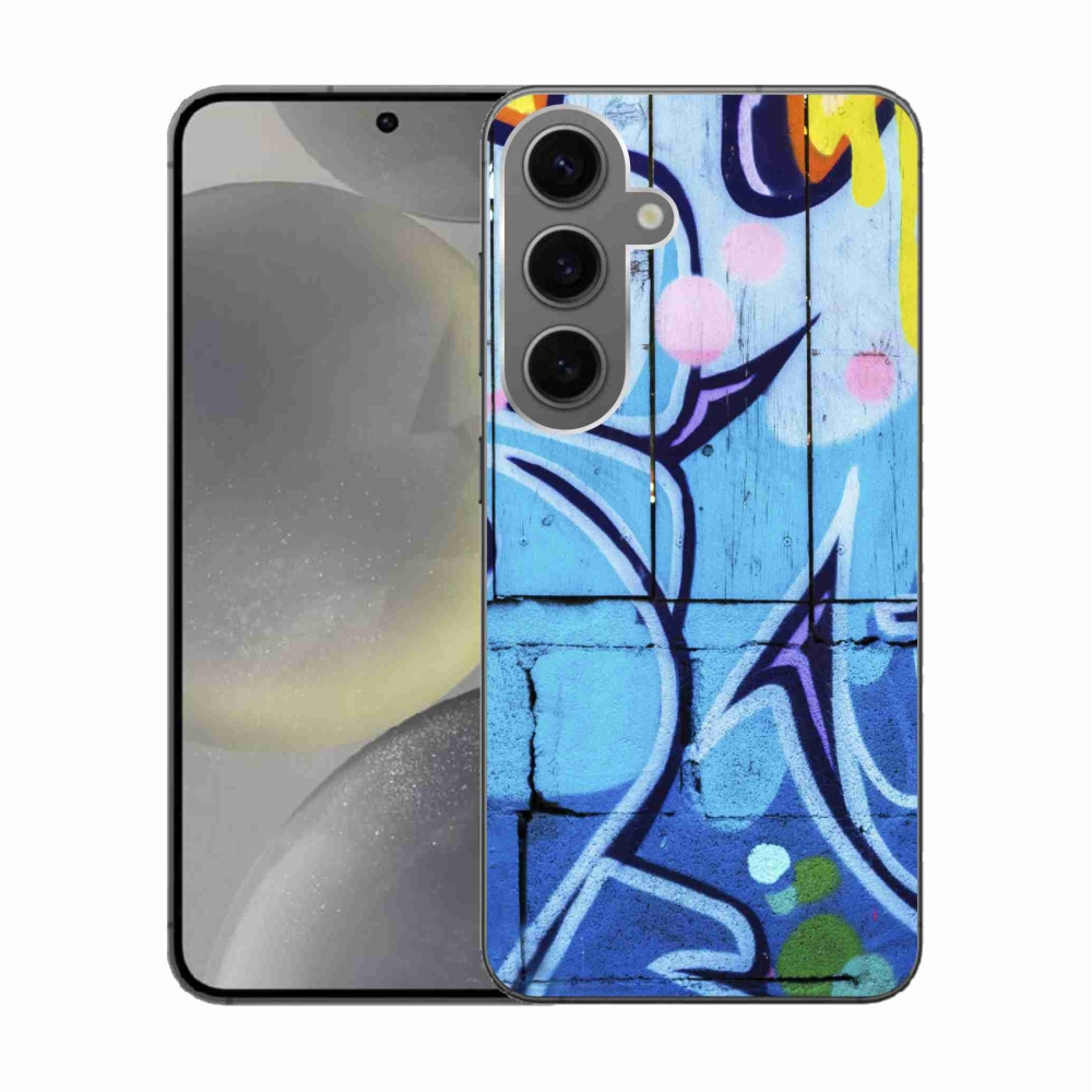 Gélový kryt mmCase na Samsung Galaxy S24 - graffiti