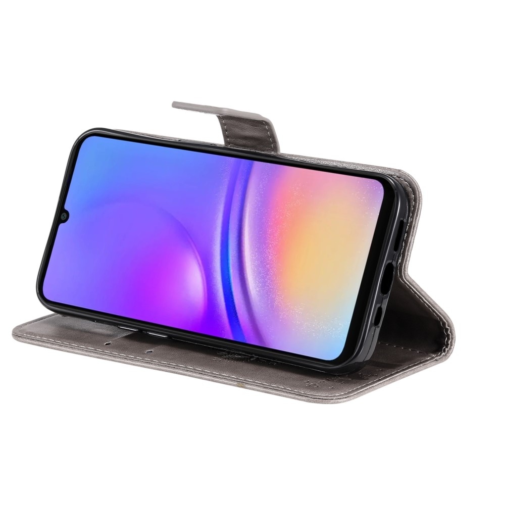 Trees knižkové púzdro na Samsung Galaxy A06 4G - šedé