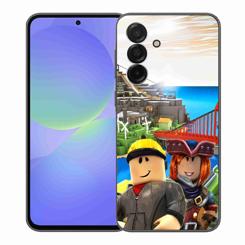 Gélový kryt mmCase na Samsung Galaxy A36 5G - roblox 1