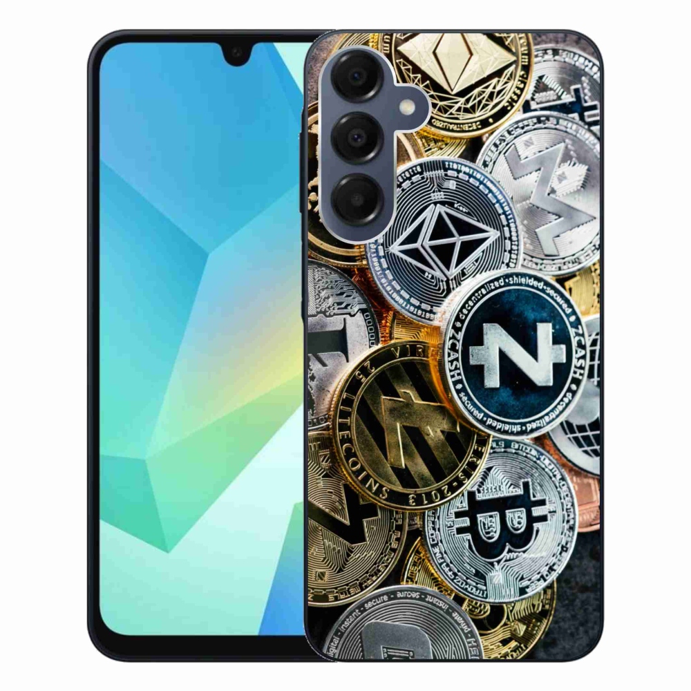 Gélový kryt mmCase na Samsung Galaxy A16 4G/5G - kryptomeny