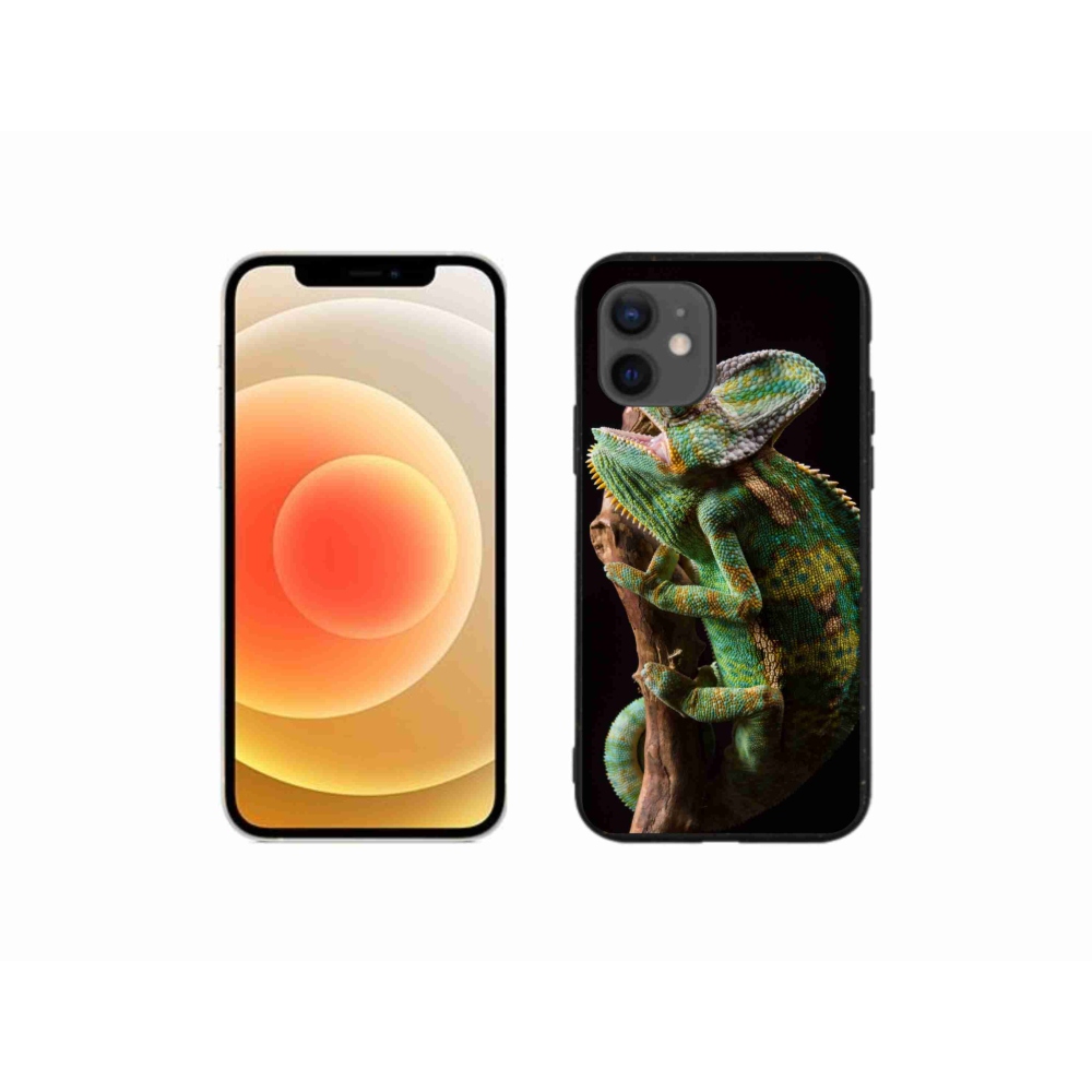 Gélový kryt mmCase na iPhone 12 mini - chameleón