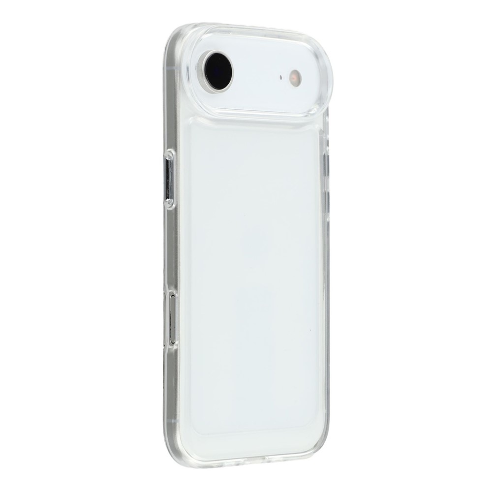 Gélový obal s pevným chrbtom na iPhone 17 Air - priehľadný