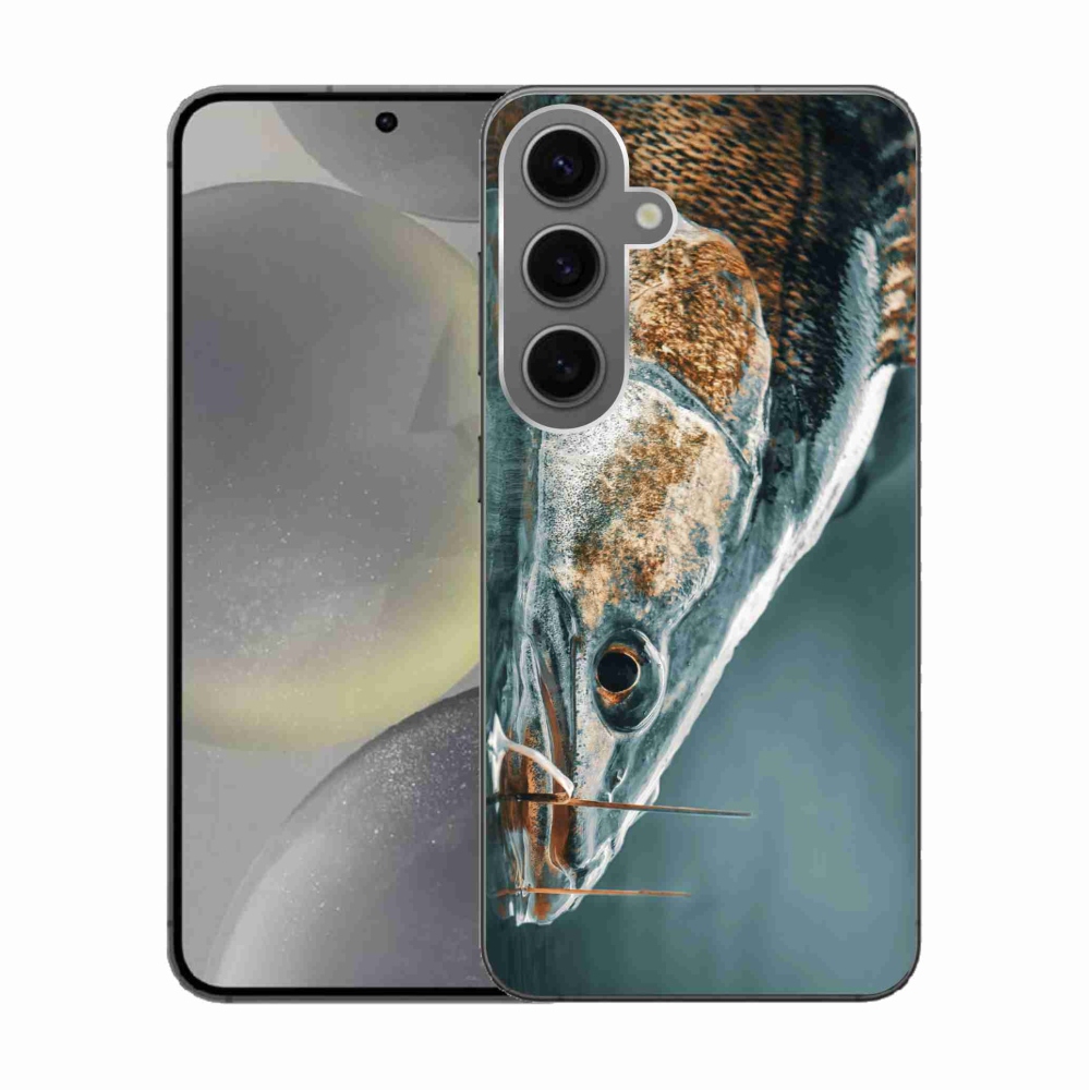 Gélový obal mmCase na Samsung Galaxy S24 - zubáč