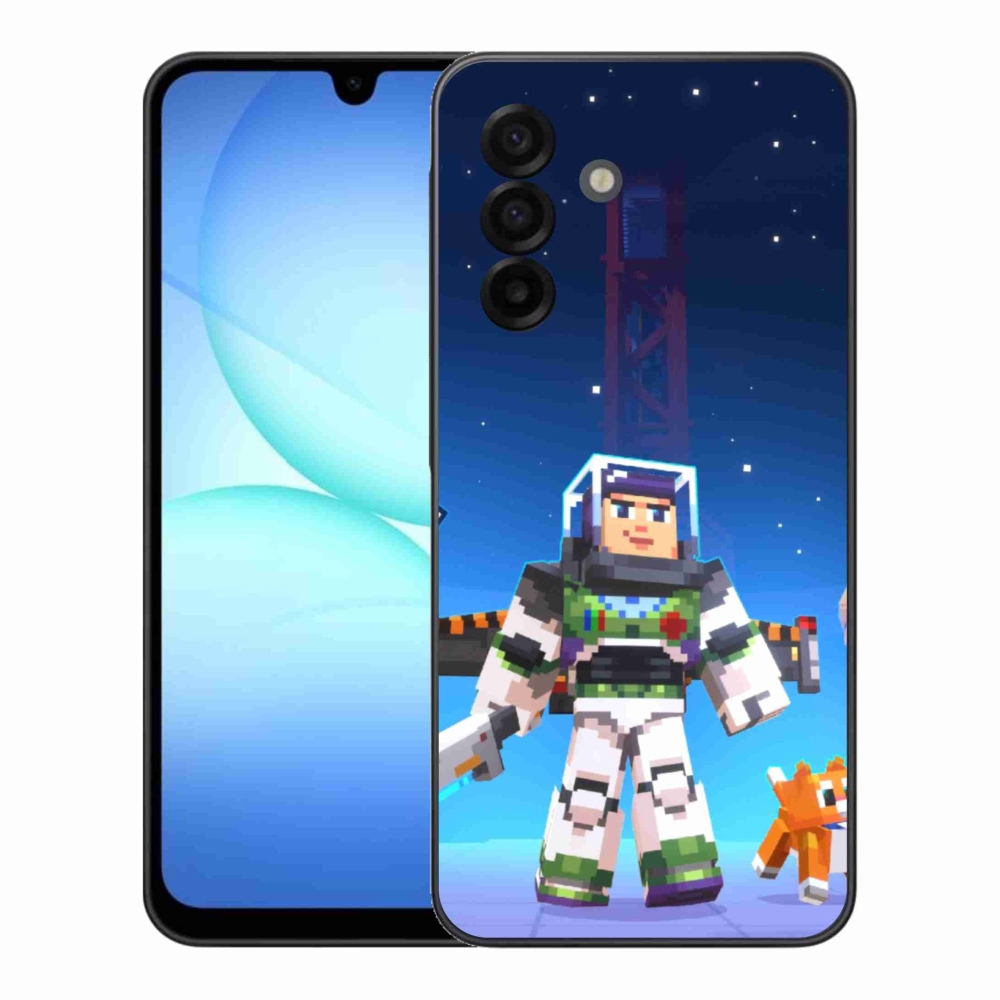 Gélový kryt mmCase na Samsung Galaxy A17 5G - minecraft 2