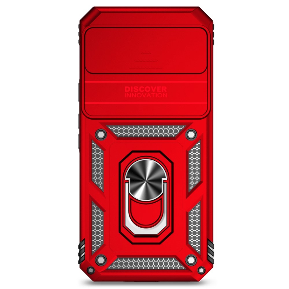 Ring odolný kryt na Google Pixel 10 Pro XL/Pixel 9 Pro XL - červený