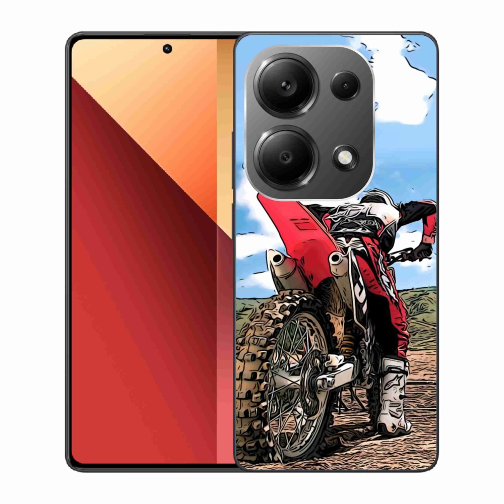 Gélový kryt mmCase na Xiaomi Redmi Note 13 Pro 4G/Poco M6 Pro - moto