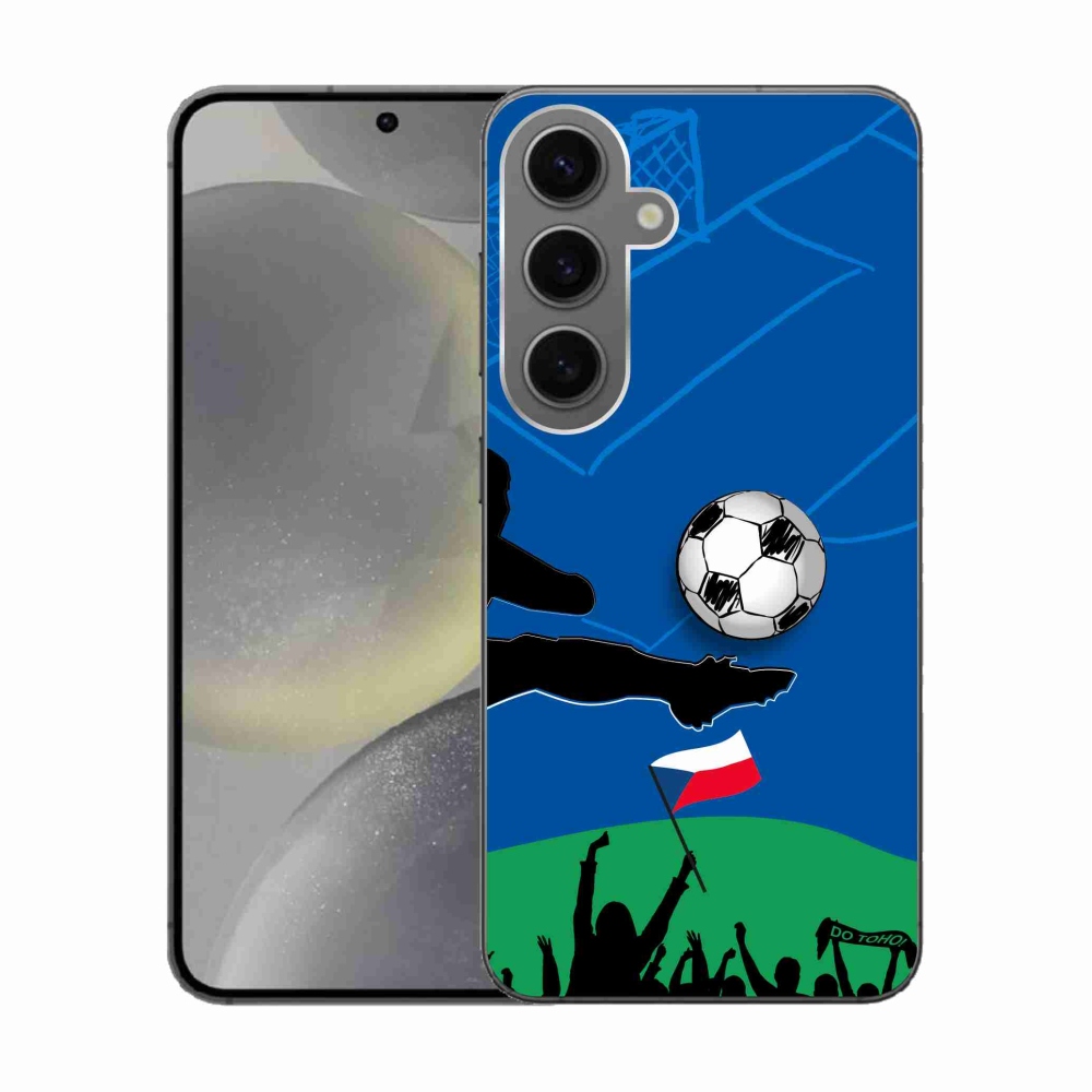 Gélový kryt mmCase na Samsung Galaxy S24 - fanúšikovia futbalu