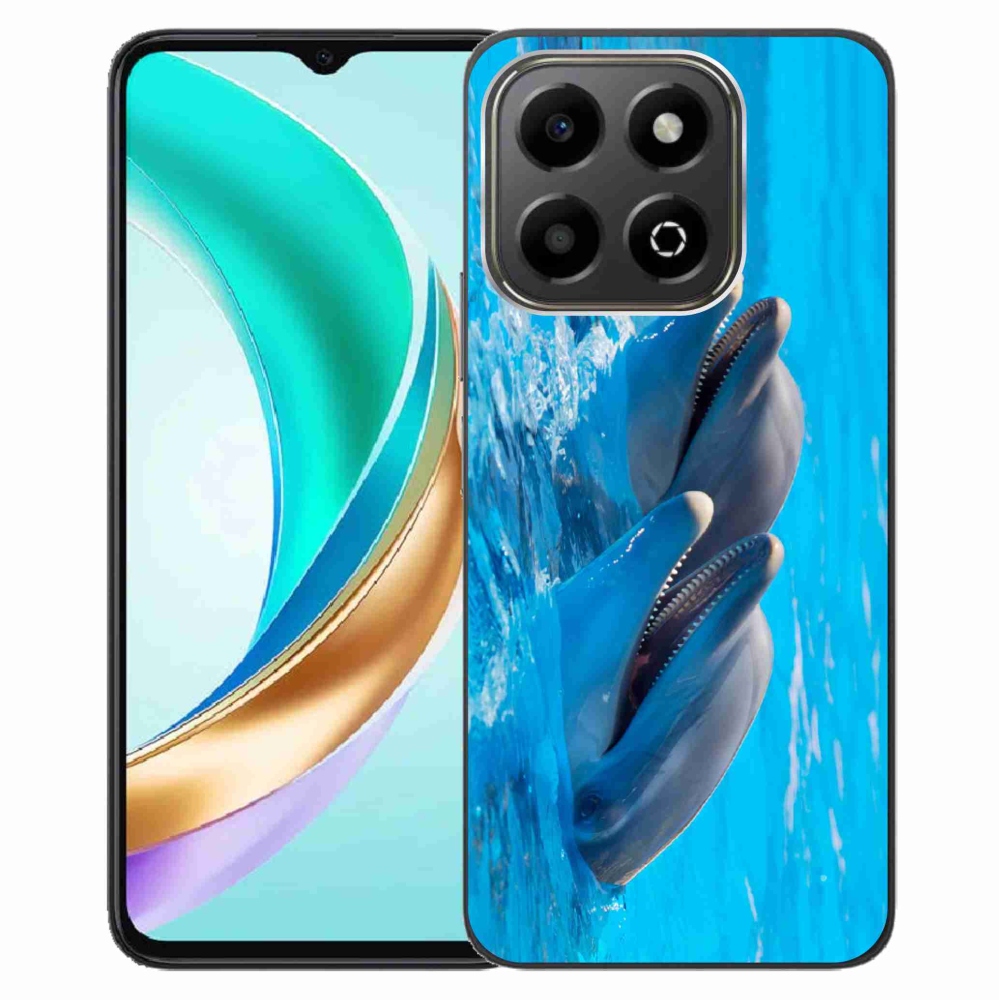 Gélový kryt mmCase na Honor X6b - delfíny