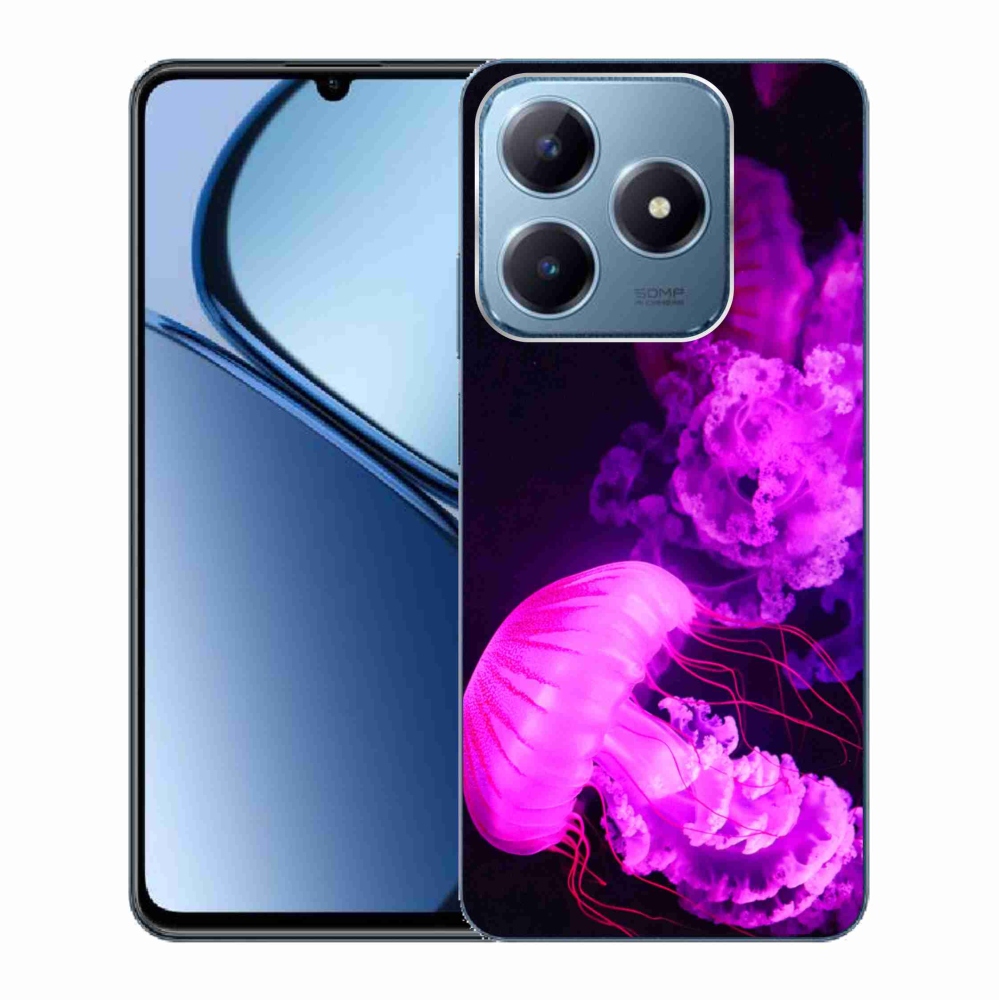 Gélový kryt mmCase na Realme C63 - medúza 1