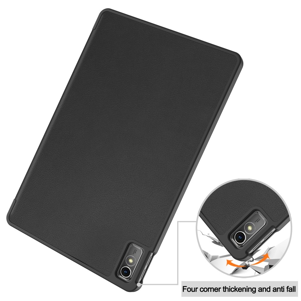 Case chytré zatváracie púzdro na Lenovo Tab M10 5G - čierne