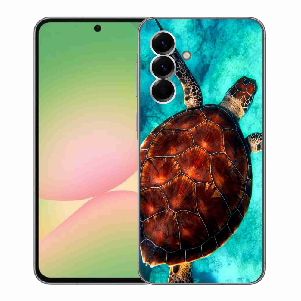 Gélový kryt mmCase na Samsung Galaxy A56 5G - korytnačka