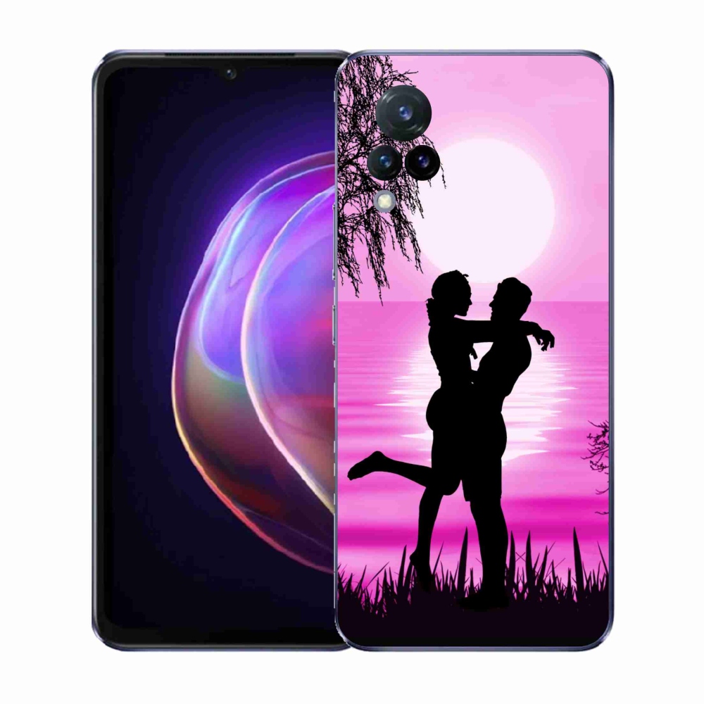 Gélový kryt mmCase na Vivo V21 4G/5G - západ slnka