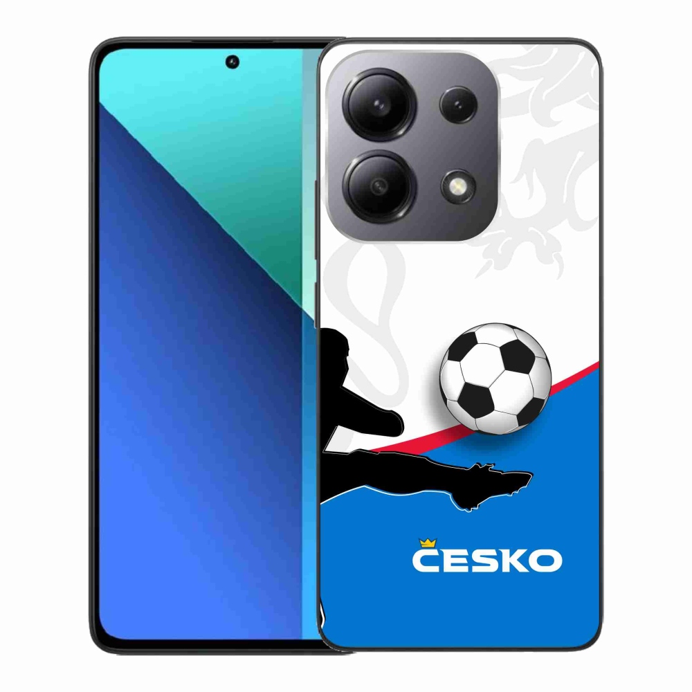 Gélový kryt mmCase na Xiaomi Redmi Note 13 - futbal Česko 3