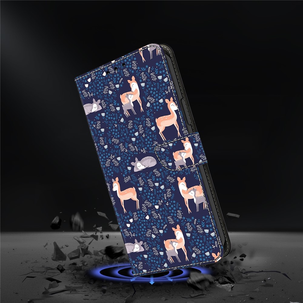 Smooth knižkové púzdro na Samsung Galaxy A07 4G - srnky
