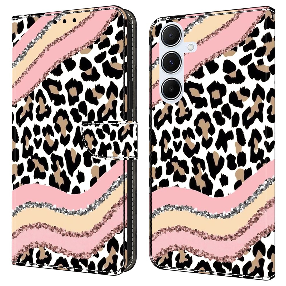 Firmly knižkové púzdro na Samsung Galaxy A17 5G/A26 5G - leopardí vzor