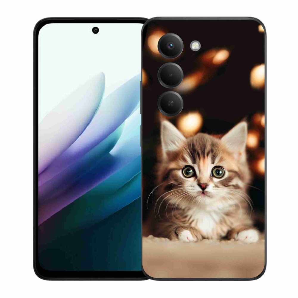 Gélový kryt mmCase na Xiaomi Redmi 15 4G/5G (171mm) - roztomilé mačiatko 2