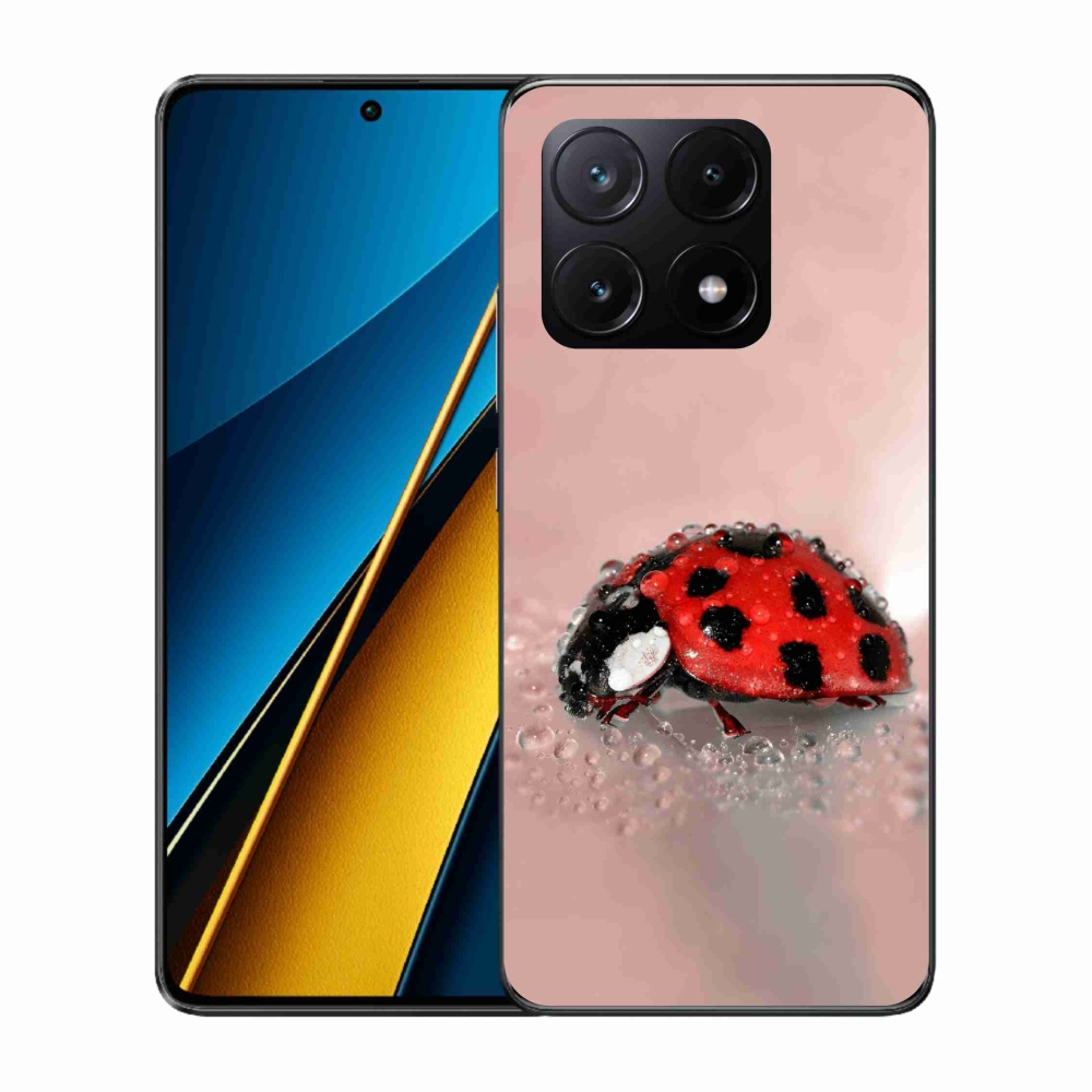 Gélový kryt mmCase na Xiaomi Poco X6 Pro 5G - lienka