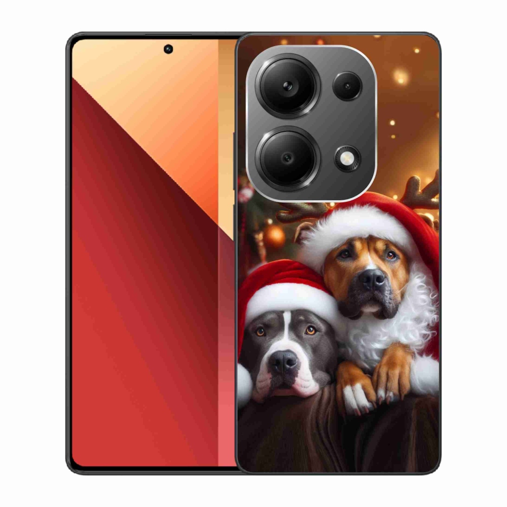 Gélový kryt mmCase na Xiaomi Redmi Note 13 Pro 4G/Poco M6 Pro - vianočné psy