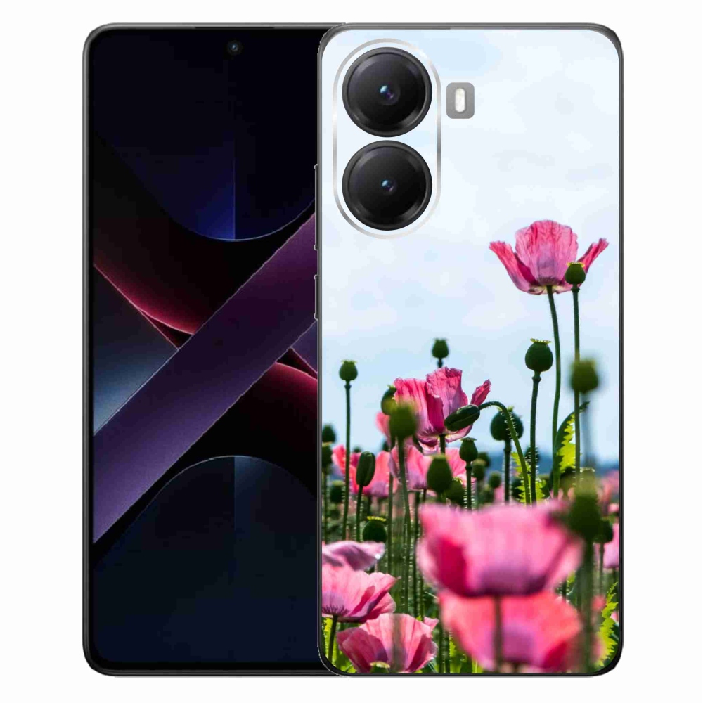 Gélový kryt mmCase na Xiaomi Poco X7 Pro 5G - vlčí mak