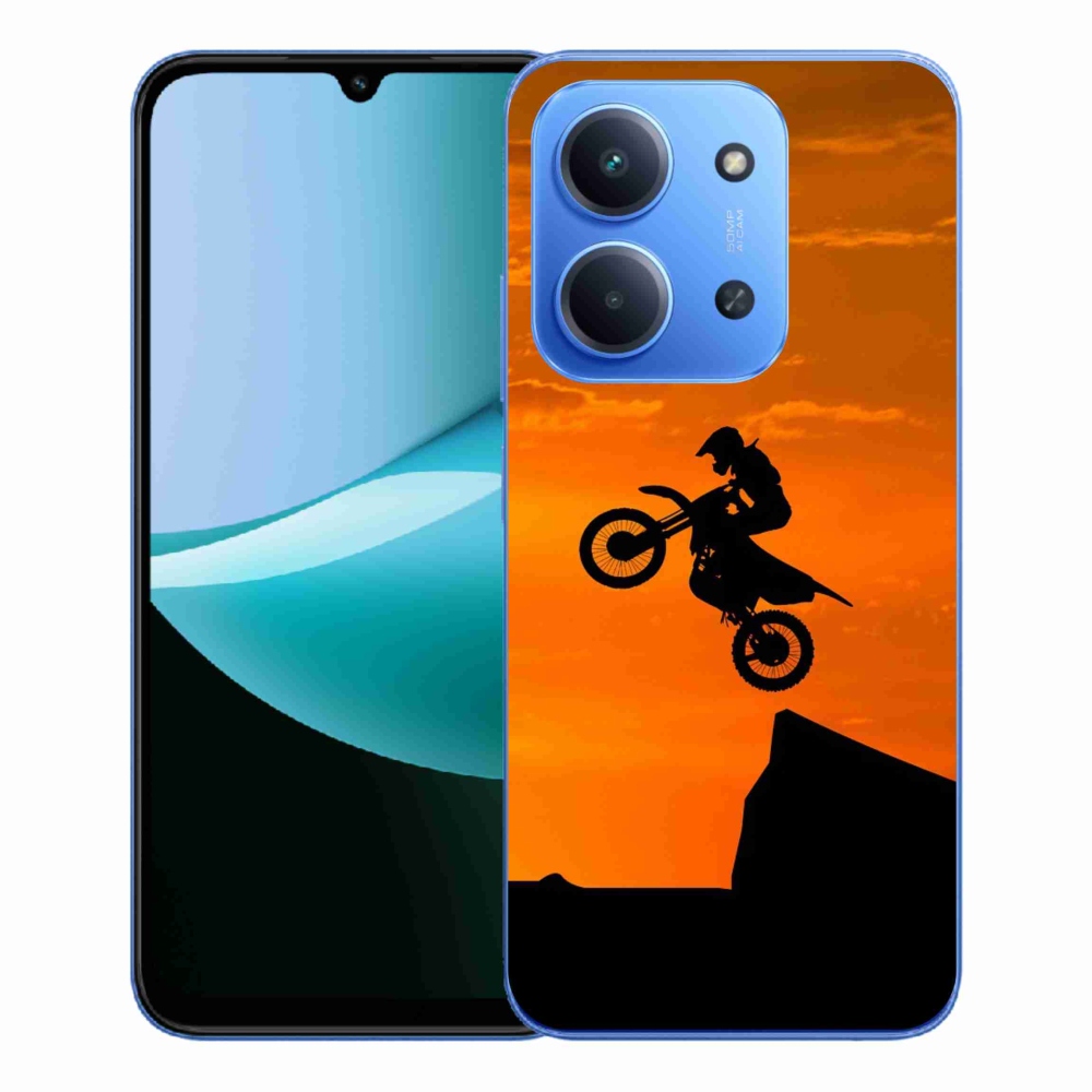 Gélový kryt mmCase na Xiaomi Redmi 15C 4G/5G (173mm) - motocross