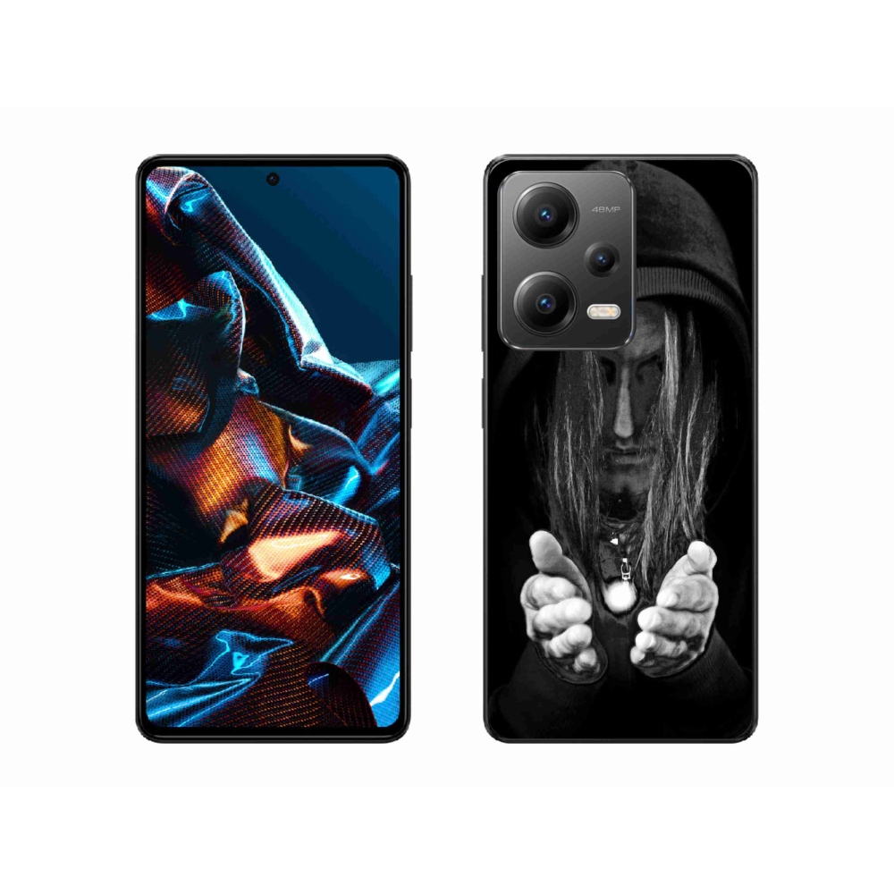 Gélový kryt mmCase na Xiaomi Redmi Note 12 Pro 5G - tajomná osoba