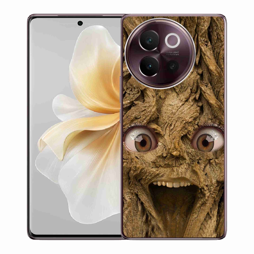 Gélový kryt mmCase na Vivo V40 Lite 5G - veselý strom s očami