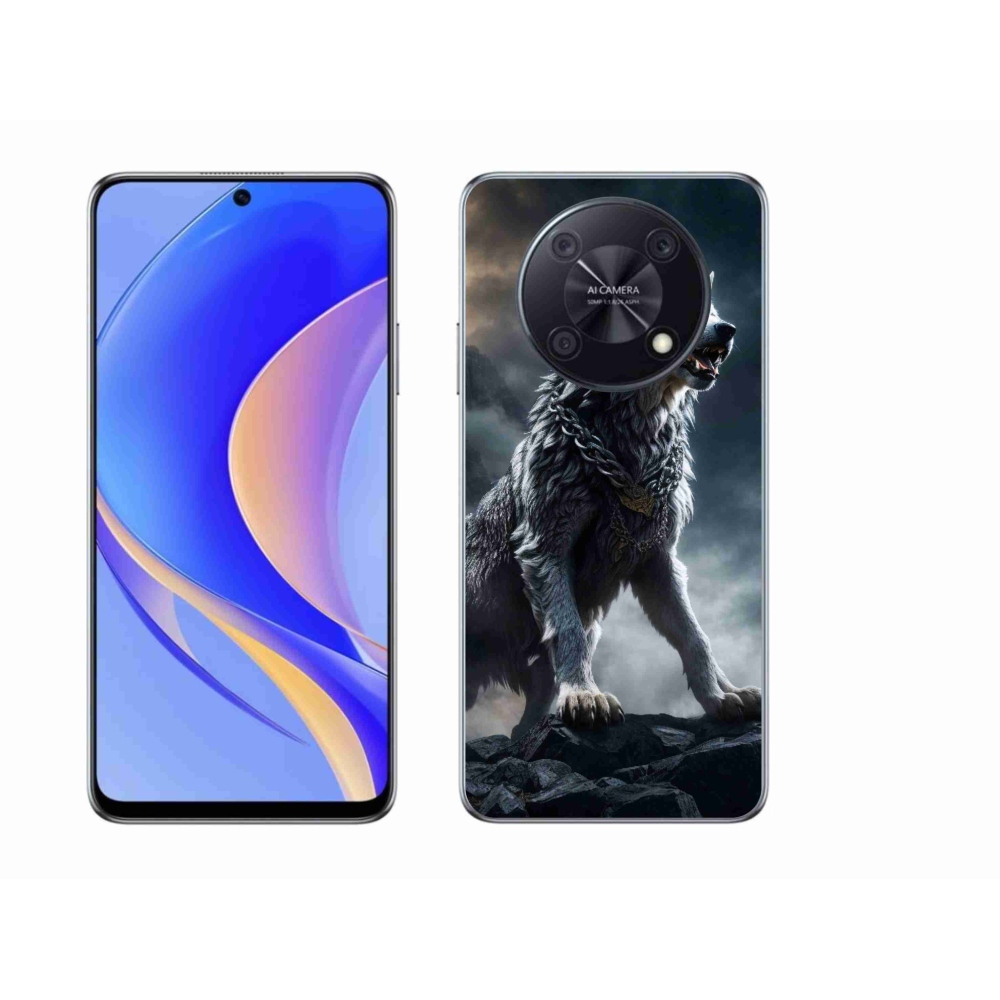 Gelový kryt mmCase na Huawei Nova Y90 - vlk 1