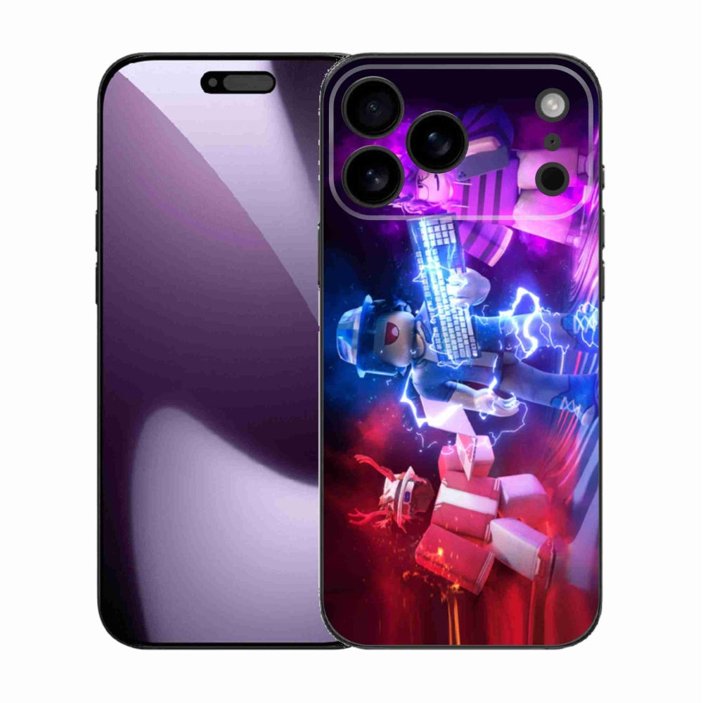 Gélový kryt mmCase na iPhone 17 Pro Max - roblox