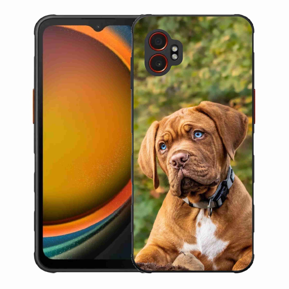 Gélový kryt mmCase na Samsung Galaxy Xcover 7 Pro - šteňa