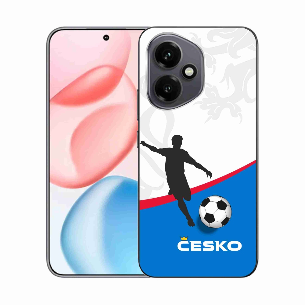 Gélový kryt mmCase na Honor 400 - futbal Česko 1