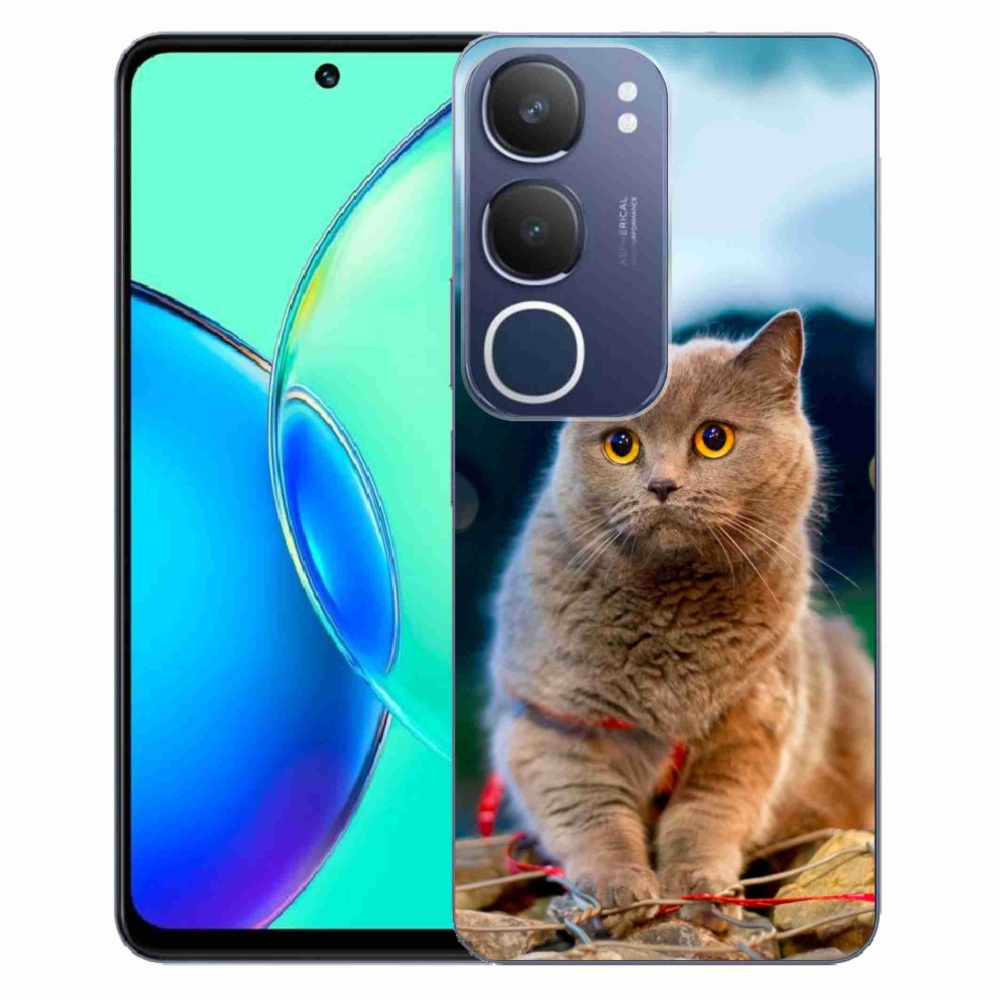 Gélový kryt mmCase na Vivo Y19s - britská modrá 2