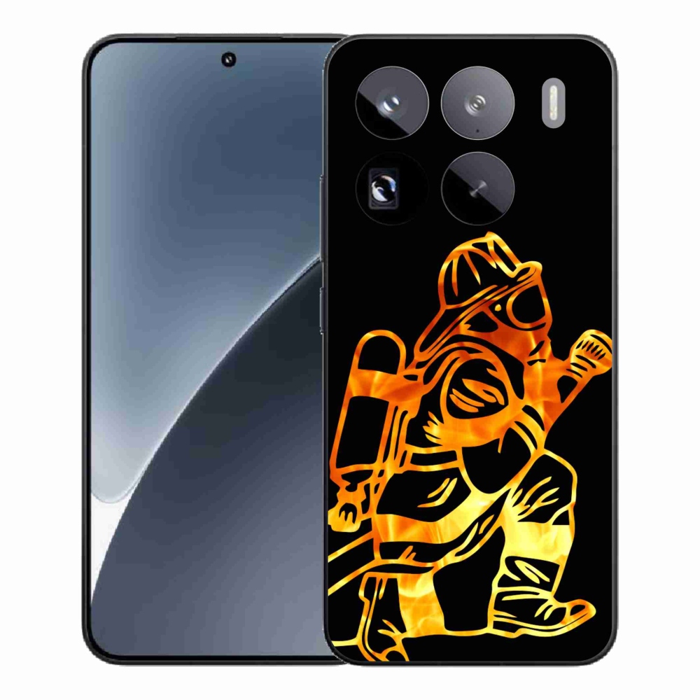 Gélový kryt mmCase na Xiaomi 15 Pro - hasič 1