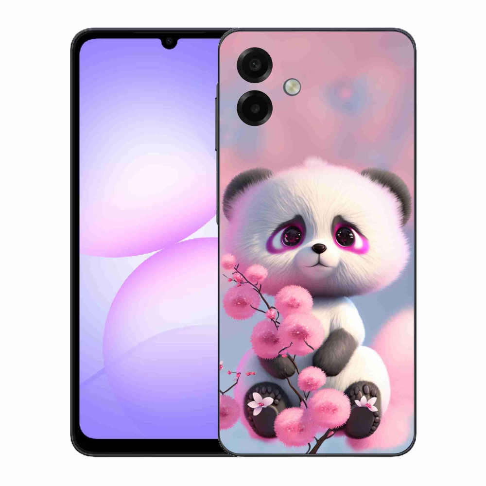 Gélový kryt mmCase na Samsung Galaxy A07 4G - roztomilá panda 1