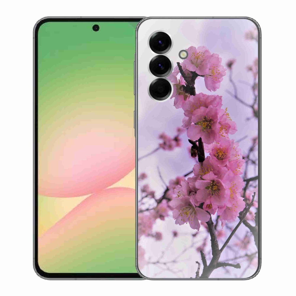 Gélový kryt mmCase na Samsung Galaxy A56 5G - kvety 7
