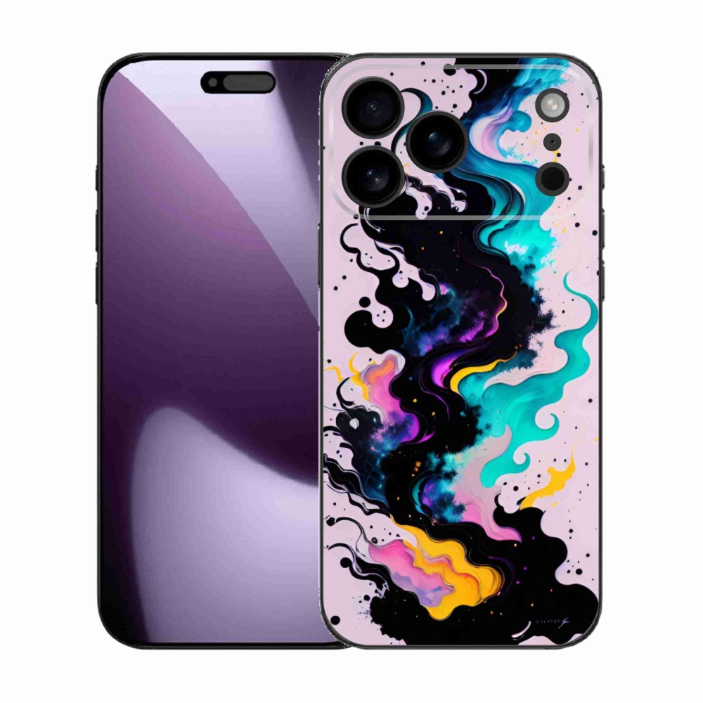 Gélový kryt mmCase na iPhone 17 Pro Max - abstraktný motív 4