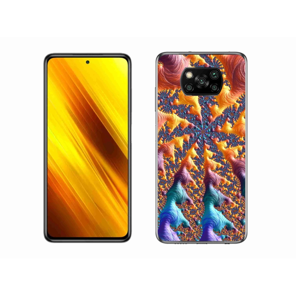 Gélový kryt mmCase na Xiaomi Poco X3 - abstraktný motív 23