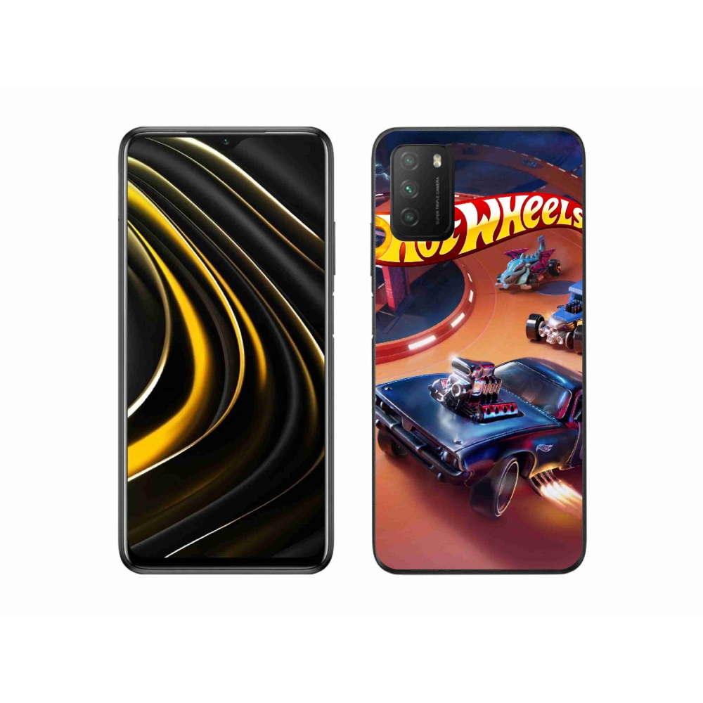 Gélový kryt mmCase na Xiaomi Poco M3 - hot wheels