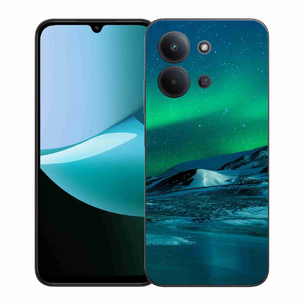 Gélový kryt mmCase na Xiaomi Redmi 15C 4G (171mm)/Poco C85 4G (171mm) - polárna žiara