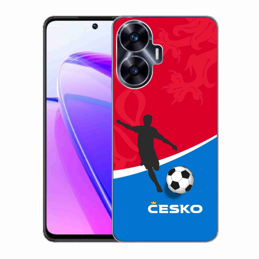 Gélový kryt mmCase na Realme C55 - futbal Česko
